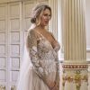 'Casamento às Cegas': Dayanne Feitoza escolheu vestido acinturado com saia em tule