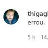 Thiago Gagliasso comentou no vídeo de retratação de Maurício Souza