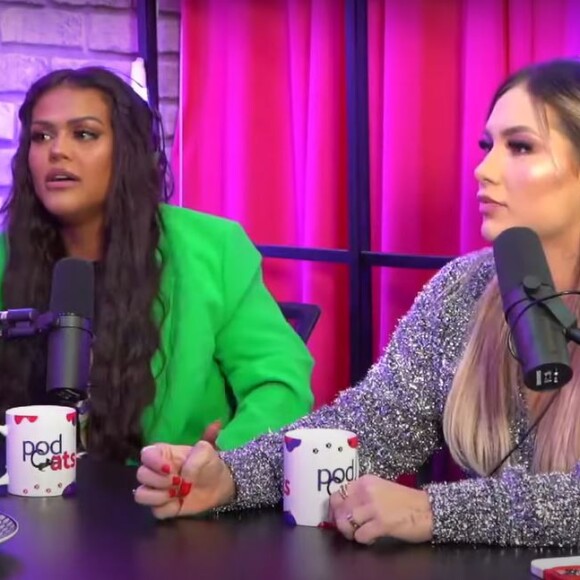 Gabi Brandt destacou para Virgínia Fonseca e Camila Loures que se sentia coagida e com medo em relacionamento com Gui Araújo