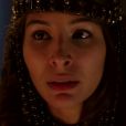 Reta final da novela 'Gênesis': Tamar (Juliana Xavier) lembra ter sido prometida a Selá (Guilherme Seta)