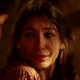 Reta final da novela 'Gênesis': viúva de Er (Tiago Marques), Tamar (Juliana Xavier) vai chorar ao ouvir protesto do pai
