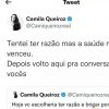 Camila Queiroz usou as redes sociais para se pronunciar sobre a saída da Globo