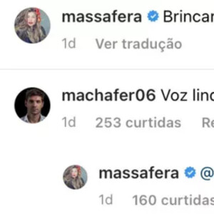 Grazi Massafera recebeu elogio de Alexandre Machafer na web e se derreteu