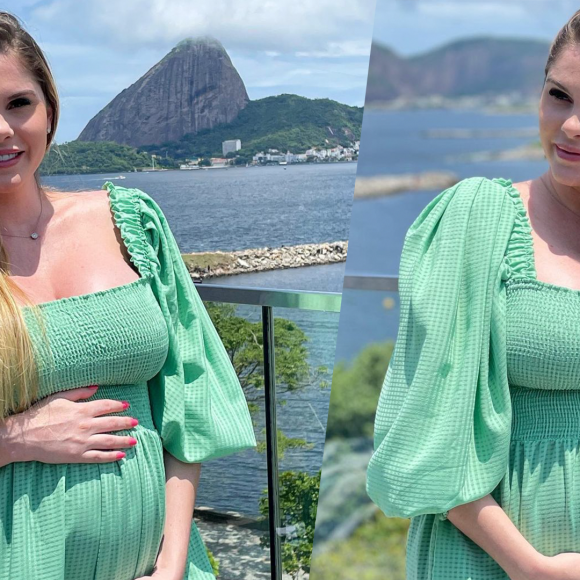 Bárbara Evans foi acusada de estar engordando muito durante a gravidez