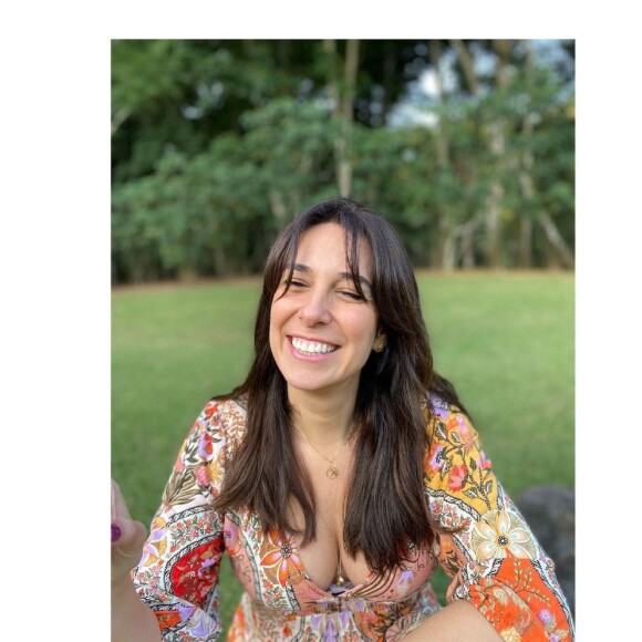 Natasha Dantas, esposa de William Bonner, descobriu um cisto há cinco anos
