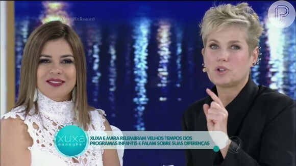 Mara Maravilha quer colocar relação com Xuxa 'em pratos limpos'