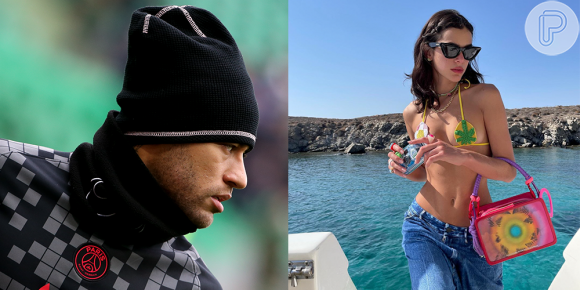 Neymar, ex-namorado de Bruna Marquezine, teria sido um dos usuários que curtiu as fotos da atriz de biquíni