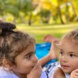 Filhas gêmeas de Ivete Sangalo e Daniel Cady, Helena e Marina têm 3 anos