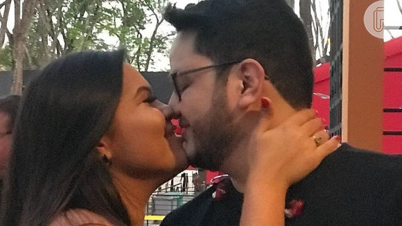 Luana Ramos, esposa de Maurílio, utilizou as redes sociais para prestar uma homenagem ao marido