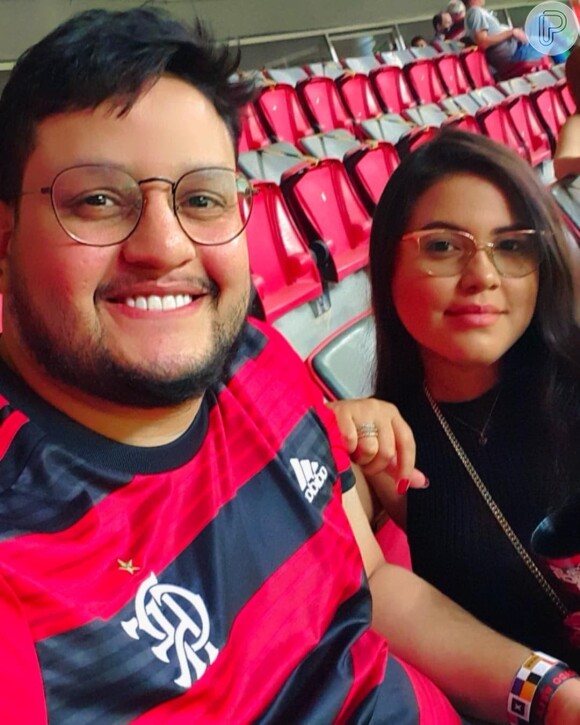 Esposa de Maurílio, Luana Ramos homenageia marido: 'Vou te amar pra sempre'