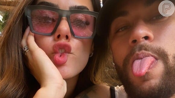 Neymar e Bruna Biancardi estão juntos há alguns meses, mas não assumiam a relação