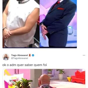 'BBB 22': Tiago Abravanel vira meme na web por causa de vínculo com Silvio Santos