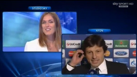 Ex-jogador Leonardo pede namorada em casamento ao vivo na TV italiana