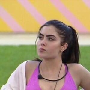 'BBB 22': Jade Picon respondeu que concorda com a análise, mas que é preciso ter cuidado ao se aliar a algumas pessoas, para não se limitar