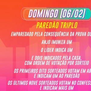 Próximo Paredão do 'BBB 22' será triplo entre Naiara Azevedo, o indicado da Líder Jade Picon, e os indicados da casa, por votação mista