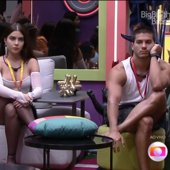 Jade afirmou que queria ver a votação da casa após a ida de Arthur ao Paredão do 'BBB 22'