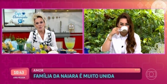 Naiara Azevedo expressou sua opinião sobre os ex-colegas do 'BBB 22' no 'Mais Você' após ser eliminada no terceiro Paredão