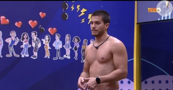 'BBB 22': na academia, Arthur Aguiar revelou que está jogando e quer continuar 'o máximo possível' no programa, apesar de querer melhorar o fato de que é 'muito fechado' nas relações