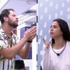 'BBB 22': briga entre Larissa e Gustavo resulta em gritaria e brother chama sister de 'planta'