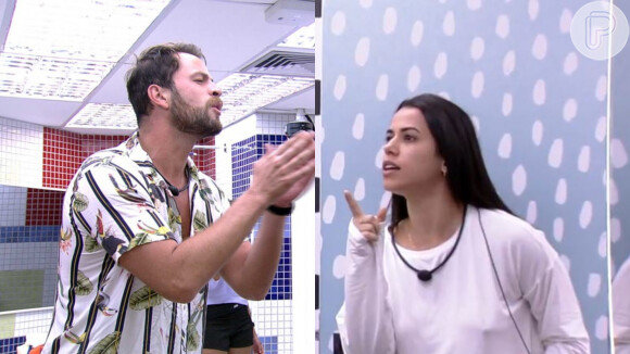 'BBB 22': briga entre Larissa e Gustavo resulta em gritaria e brother chama sister de 'planta'