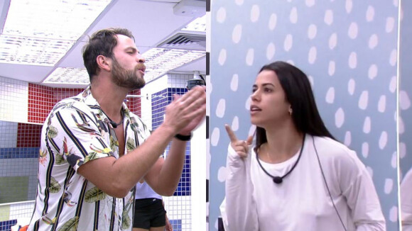 Briga no 'BBB 22'! Larissa e Gustavo discutem e brother dispara sobre sister: 'Plantinha'