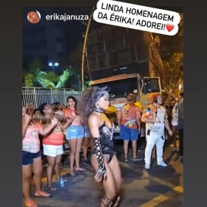 Luma de Oliveira reagiu à homenagem de Erika Januza: 'Adorei'