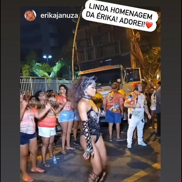 Luma de Oliveira reagiu à homenagem de Erika Januza: 'Adorei'