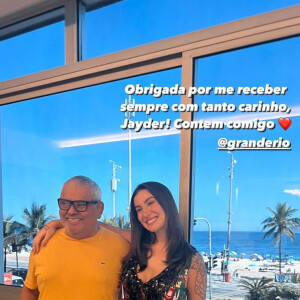 Bianca Andrade agradeceu aos responsáveis pela Grande Rio pelo convite para desfilar no Carnaval de abril