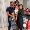 Simone Mendes e Kaká Diniz são pais de Henry, de 7 anos, e Zaya, de 1