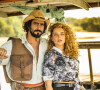 Novela 'Pantanal': Madeleine (Bruna Linzmeyer) se apaixona por José Leôncio (Renato Goés)