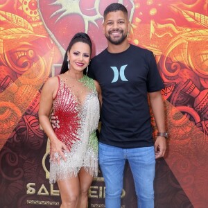 Viviane Araujo estará menos presente nos eventos pré-carnaval do Salgueiro