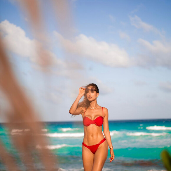 Biah Rodrigues foi elogiada por seguidores por manter a boa forma mesmo pouco tempo depois de dar à luz sua filha caçula, Fernanda