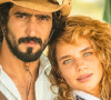 Madeleine (Bruna Linzmeyer) e José Leôncio (Renato Góes) têm paixão arrebatadora na novela 'Pantanal'