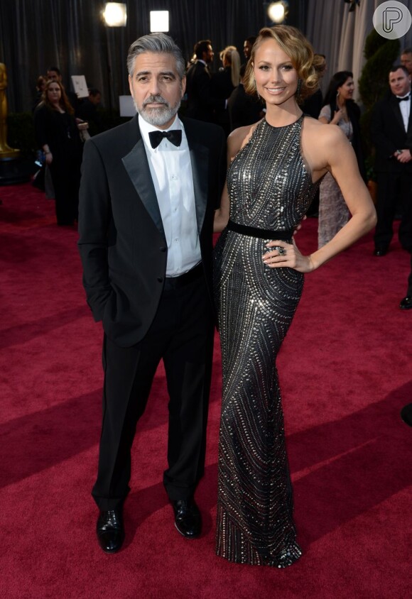 George Clooney e Stacy Keibler namoram há dois anos