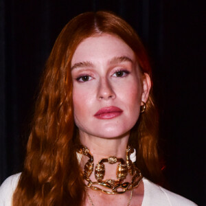 Marina Ruy Barbosa participou de evento de moda em São Paulo