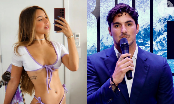 Gabriel Medina foi alvo de boatos de affair com Vanessa Lopes