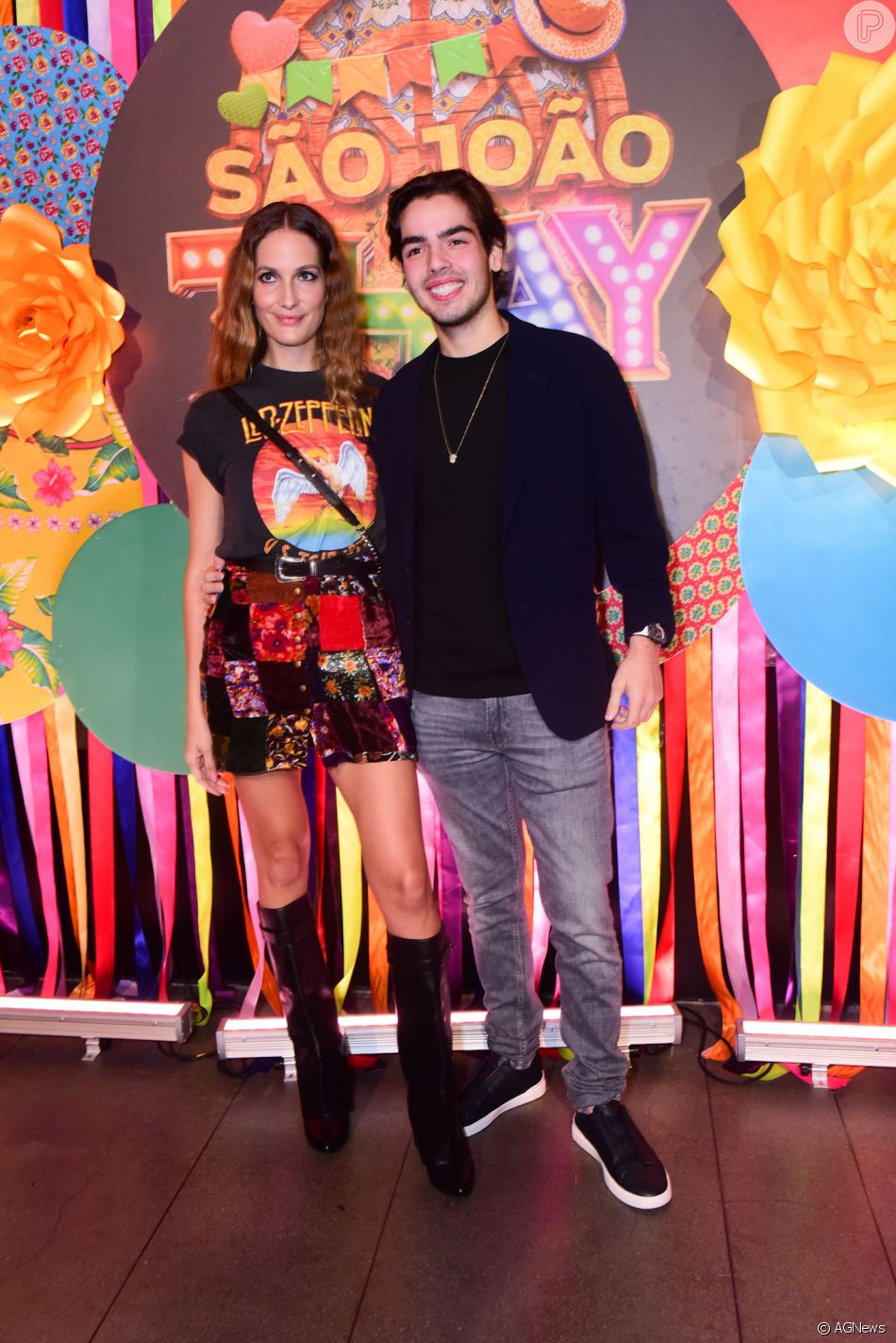 João Guilherme, de 18 anos e filho de Faustão, afirmou que também recebe comentários preconceituosos por namoro com modelo de 33 anos