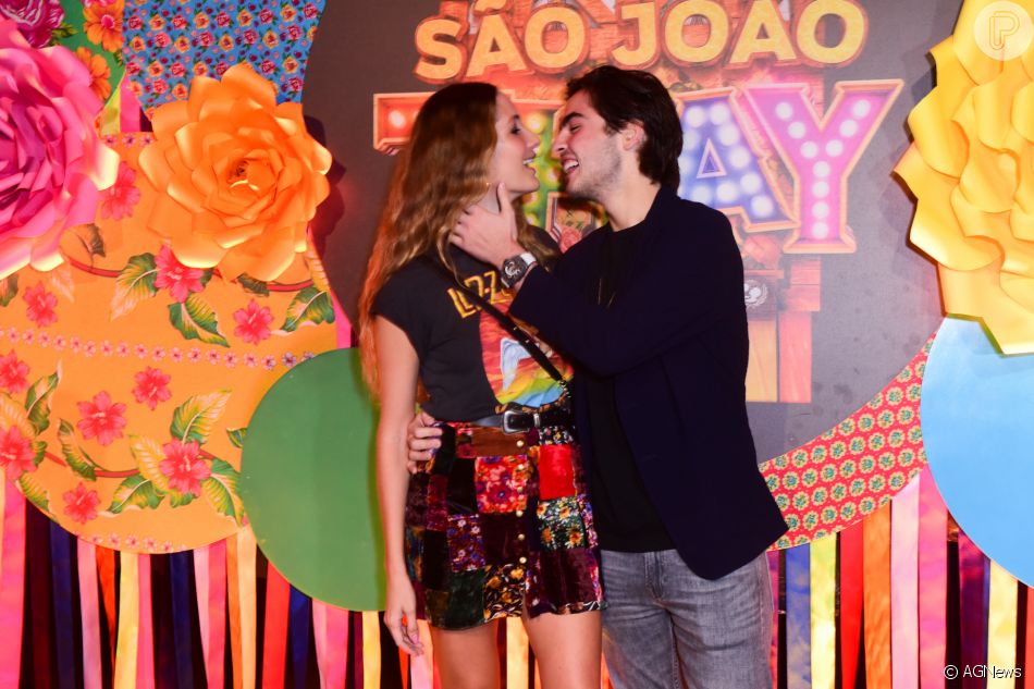 João Guilherme Silva, filho de Faustão, está namorando a modelo piauiense Schynaider Moura