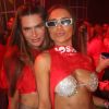 Rafa Kalimann posou com Mariana Goldfarb no primeiro dia de desfiles do Carnaval do Rio de Janeiro