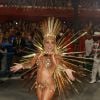 Monique Alfradique deixou corpo sarado à mostra em fantasia de Carnaval