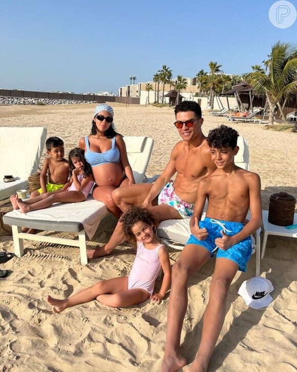 Cristiano Ronaldo e Georgina Rodríguez estavam à espera de gêmeos