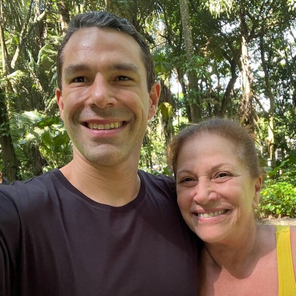 Marcus Buaiz publicou uma homenagem para a mãe, Tânia, nas redes sociais