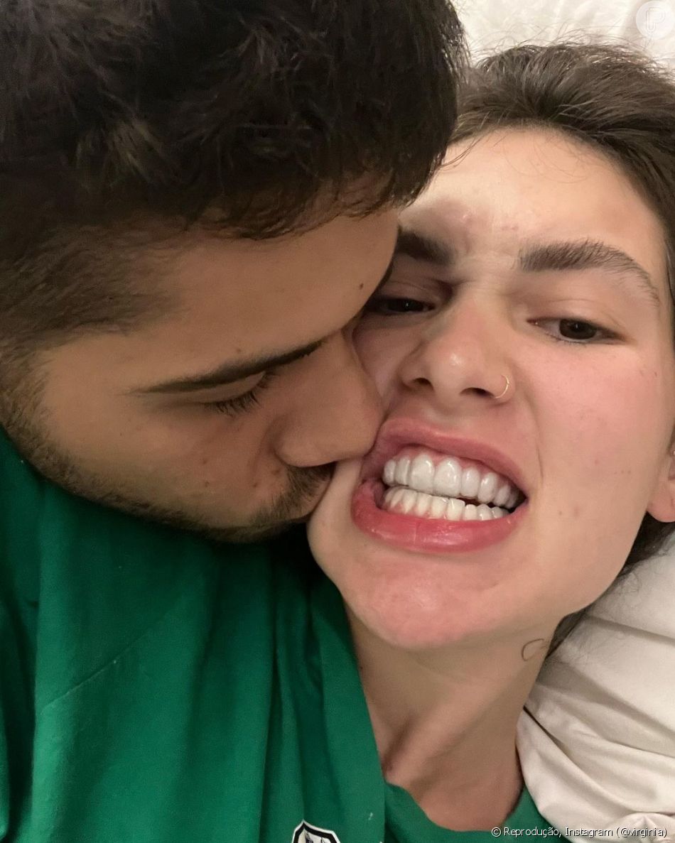 Virgínia Fonseca exibiu um momento de muito afeto entre Zé Felipe e o bebê que vai nascer