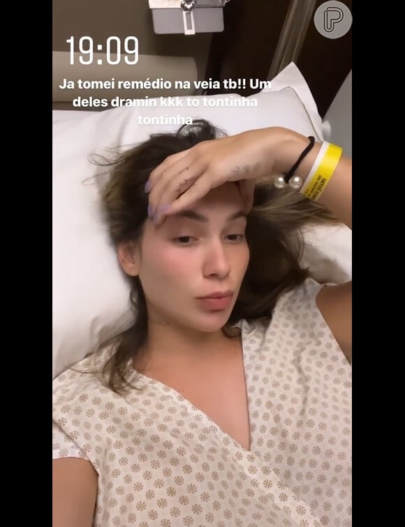 Virgínia Fonseca compartilha atendimento médico com os fãs.