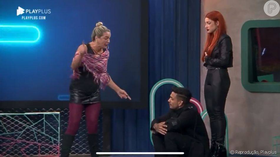 'Power Couple Brasil 6': Brenda Paixão e Matheus Sampaio discutem com Andreia, mulher de Nahim, em dinâmica