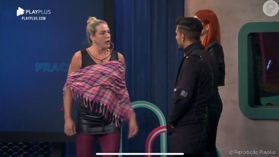 'Power Couple Brasil': Matheus Sampaio defende Brenda Paixão ao ouvir Andreia citar remédios