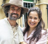 Leônidas (Eriberto Leão) e Heloísa (Paloma Duarte): casamento no fim da novela 'Além da Ilusão'