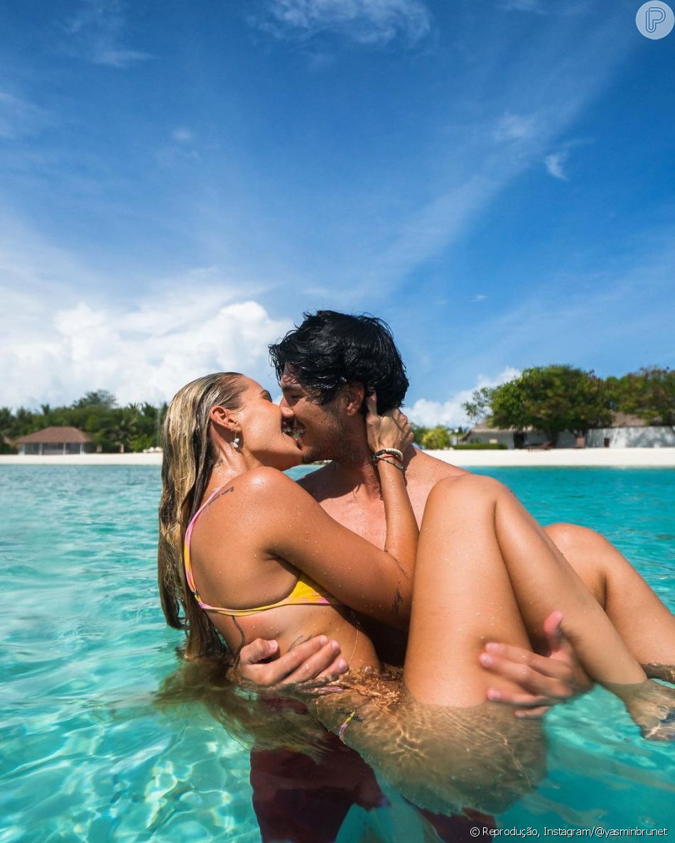 Luiza Brunet destacou casamento da filha, Yasmin Brunet, com Gabriel Medina: 'Minha filha e ele viveram um romance lindo. Eram muito apaixonados'