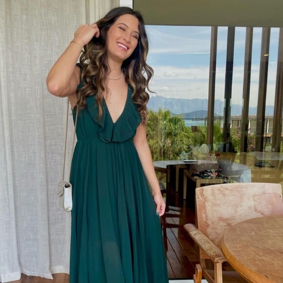 Filha de William Bonner e Fátima Bernardes, Bia Bonemer compartilhou a reação do pai em seu Instagram