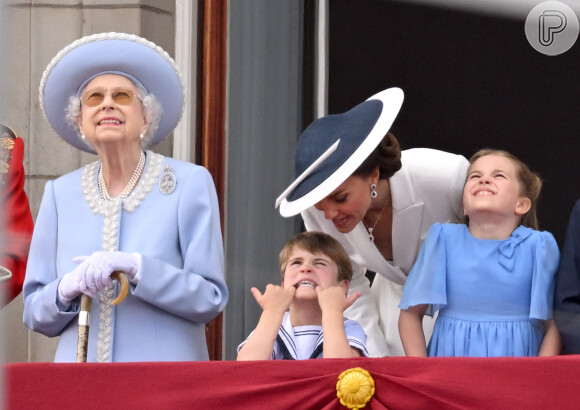 A aparição de Princesa Charlotte com irmãos Louis e George roubou a cena em evento real